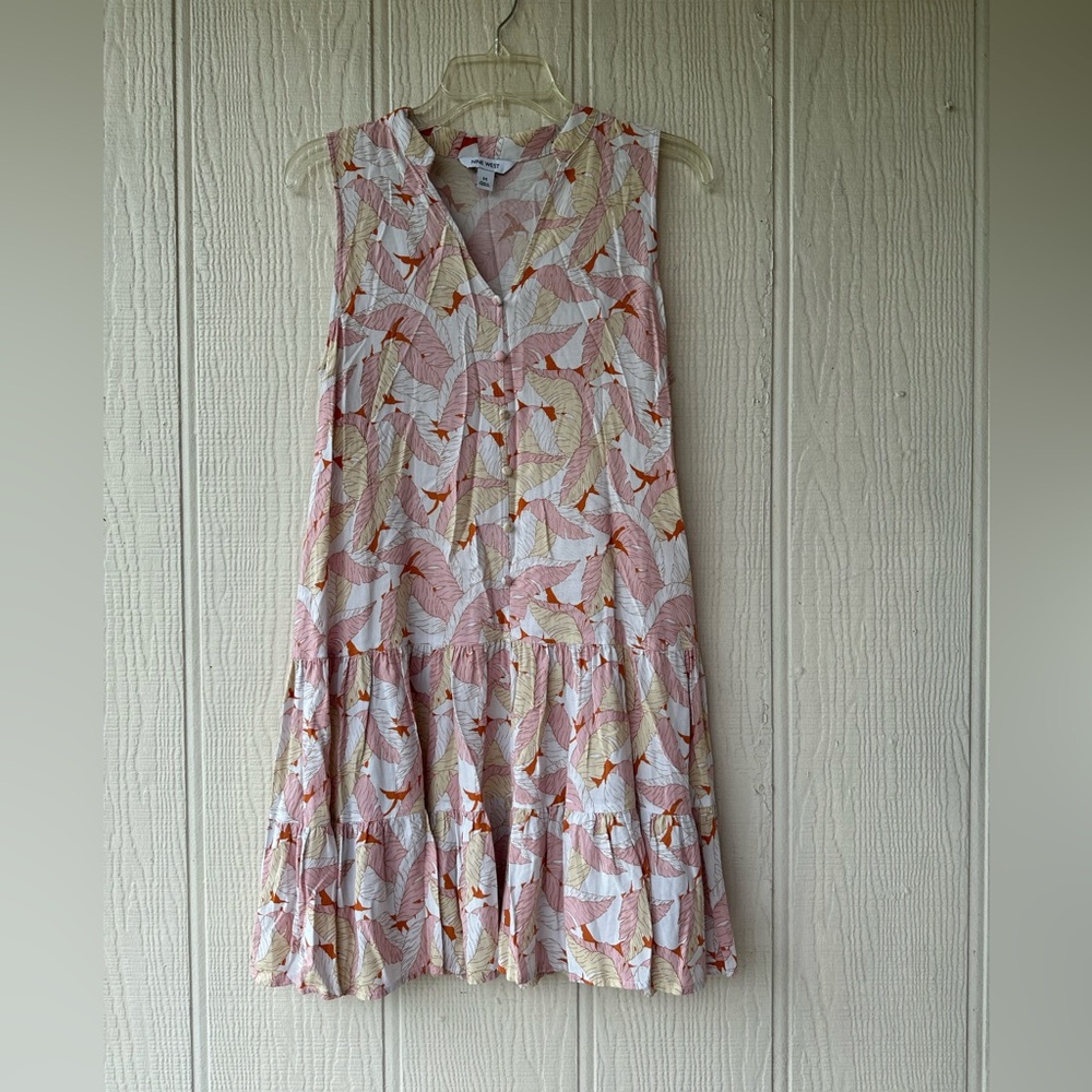 Nine West Sleeveless Floral Dress